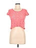 Delia's Pink Short Sleeve Top Size M - photo 1