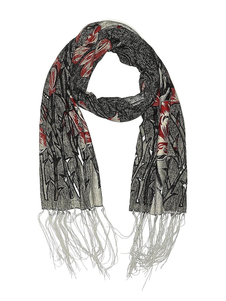 Pre-owned Unbranded Scarf In Black