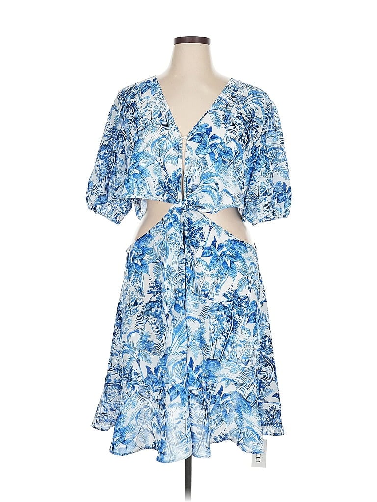 Pre-owned Cider Casual Dress In Blue