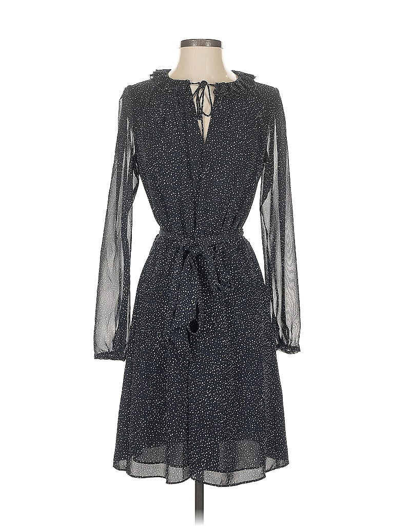 Pre-owned Ann Taylor Loft Casual Dress In Gray