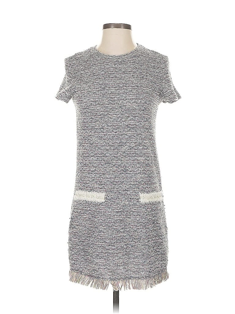 Pre-owned Trafaluc By Zara Casual Dress In Gray