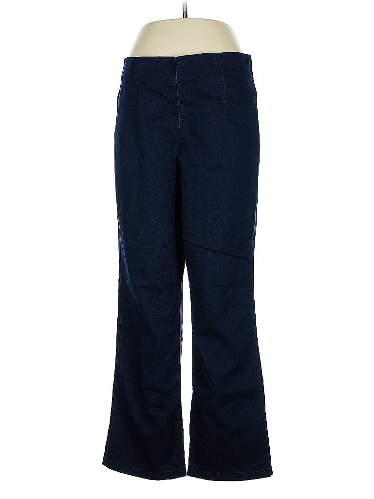 Pre-owned Just My Size Casual Pants In Blue