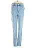 H&M Hearts Blue Jeans Size 4 - photo 1
