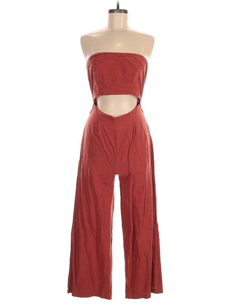 Pre-owned Shein Jumpsuit In Red