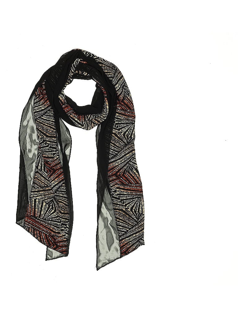 Pre-owned Unbranded Scarf In Black