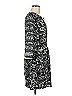 Merona 100% Rayon Paisley Black Casual Dress Size M - photo 4