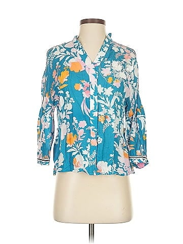 Vineet Bahl 3/4 Sleeve Blouse (view 1)