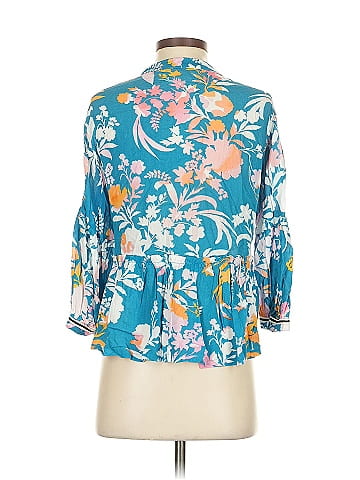 Vineet Bahl 3/4 Sleeve Blouse (view 2)
