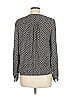 Max Studio Gray Black Long Sleeve Blouse Size M (estimated) - photo 2