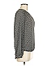 Max Studio Gray Black Long Sleeve Blouse Size M (estimated) - photo 4