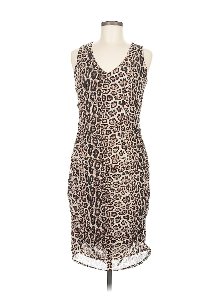 EMBER Pre-owned Cocktail Dress In Brown