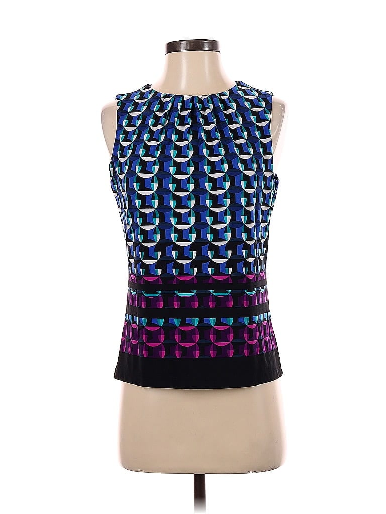 CALVIN KLEIN Pre-owned Sleeveless Blouse In Purple