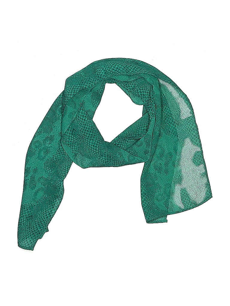 Pre-owned Unbranded Scarf In Green