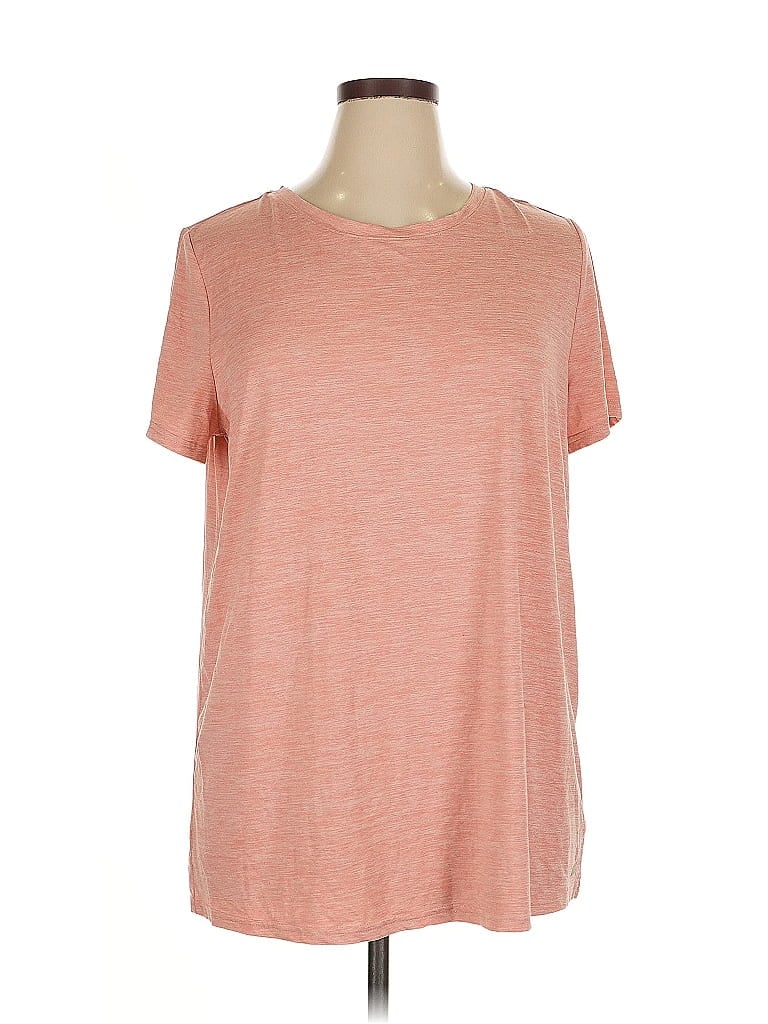Pre-owned Amazon Essentials Short Sleeve T-shirt In Orange