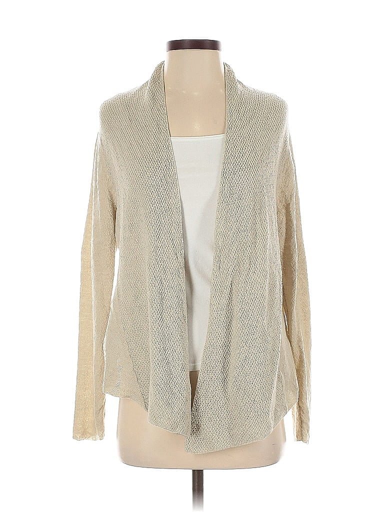 Pre-owned Eileen Fisher Kimono In Brown