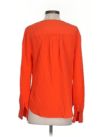 Trina Turk Long Sleeve Silk Top (view 2)