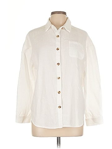 HOTOUCH Long Sleeve Button-Down Shirt (view 1)