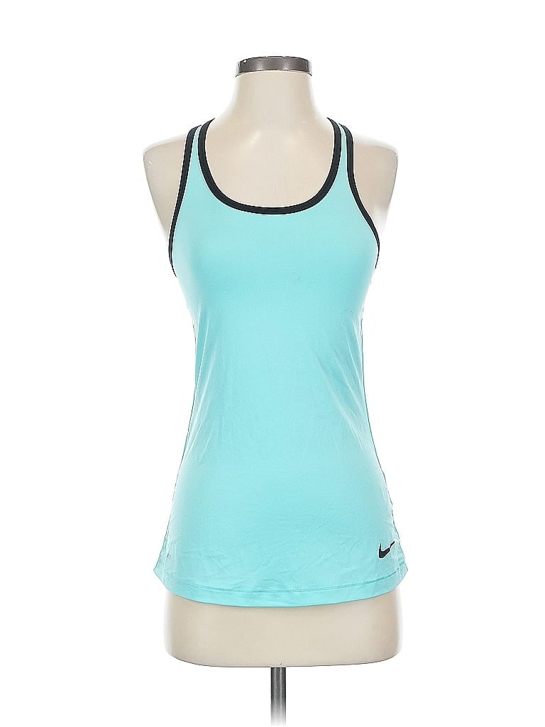 Pre-owned Nike Active Tank Top In Blue
