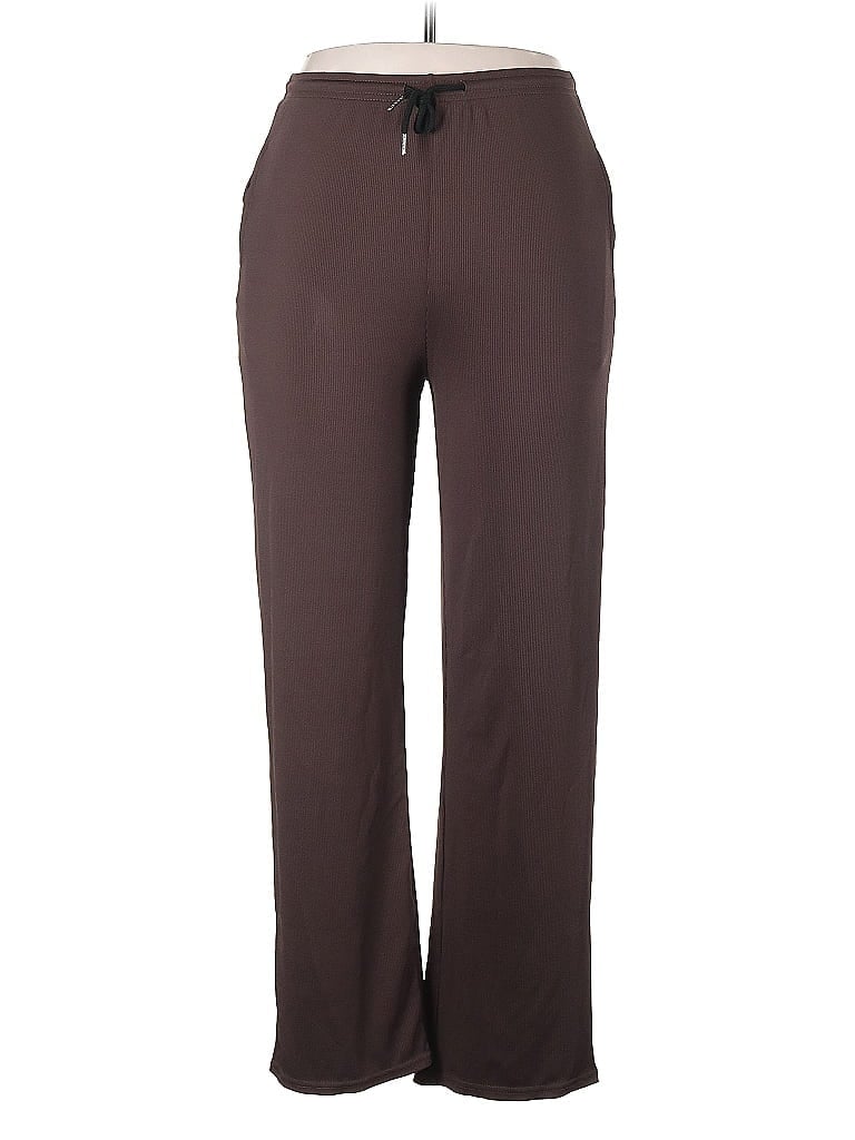 Pre-owned Unbranded Casual Pants In Brown