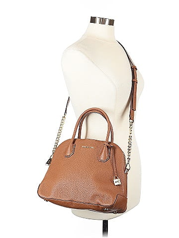MICHAEL Michael Kors Leather Satchel (view 2)
