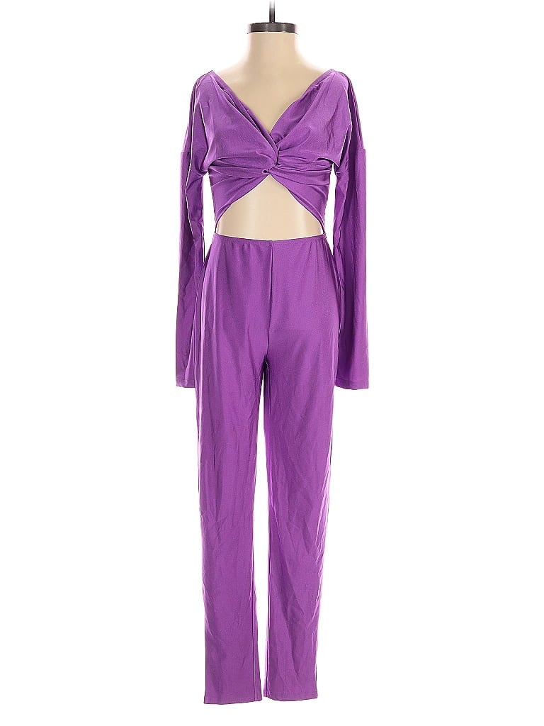 Pre-owned Unbranded Jumpsuit In Purple