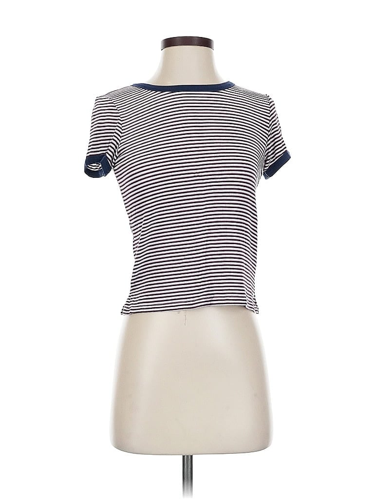 BASICS Pre-owned Short Sleeve T-shirt In Blue