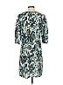 Made With Love Print Teal Casual Dress Size S - photo 2