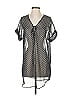 Unbranded 100% Polyester Gray Short Sleeve Henley Size Sm - Med - photo 1