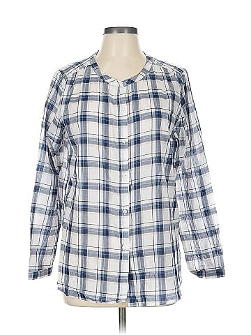Ann Taylor LOFT Outlet Long Sleeve Button-Down Shirt (view 1)