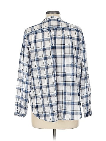Ann Taylor LOFT Outlet Long Sleeve Button-Down Shirt (view 2)