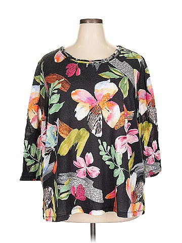 Alfred Dunner 3/4 Sleeve T-Shirt (view 1)