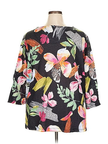 Alfred Dunner 3/4 Sleeve T-Shirt (view 2)