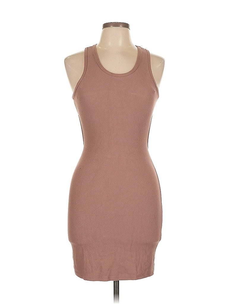 Pre-owned Fashion Nova Casual Dress In Brown