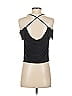 Leith 100% Rayon Black Tank Top Size XS - photo 2
