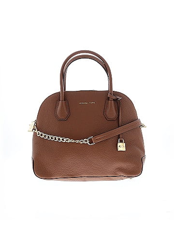 MICHAEL Michael Kors Leather Satchel (view 1)