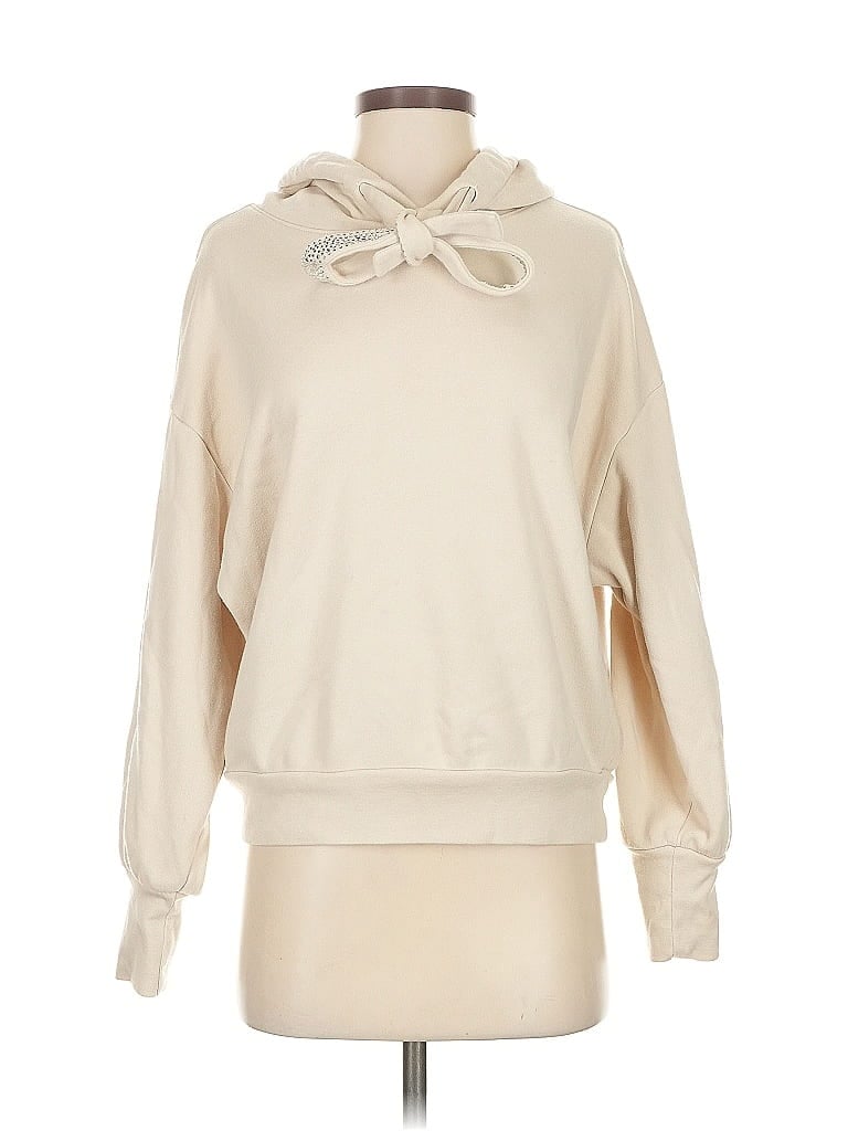 Pre-owned Express Sweatshirt In White