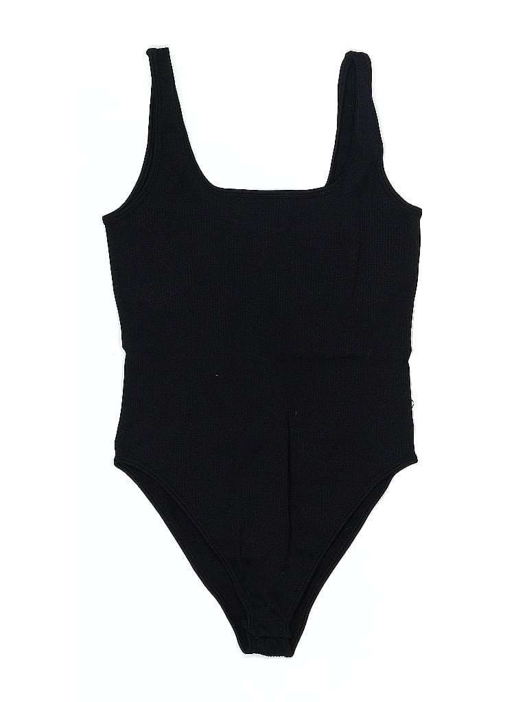 Pre-owned Oqq Bodysuit In Black
