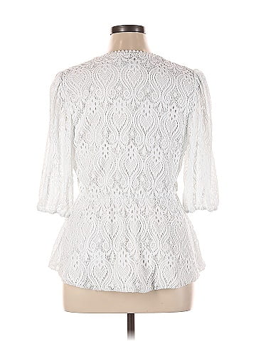 City Chic 3/4 Sleeve Blouse (view 2)