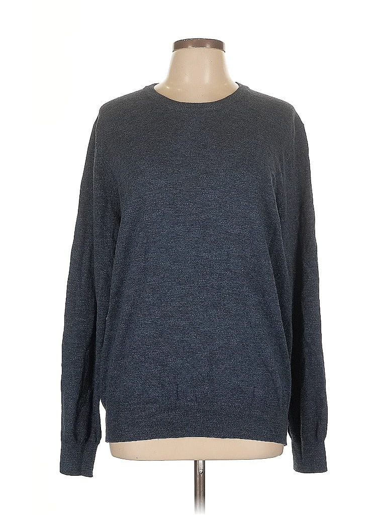 Pre-owned Sonoma Goods For Life Pullover Sweater In Gray