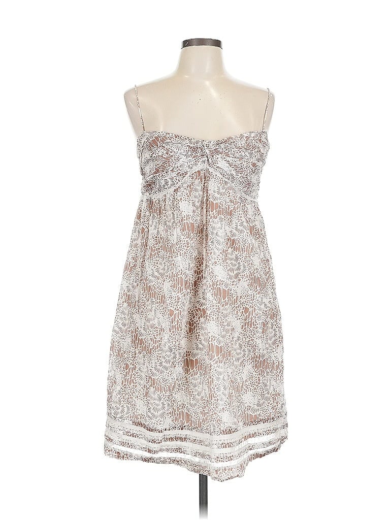 Pre-owned Ann Taylor Loft Casual Dress In Brown