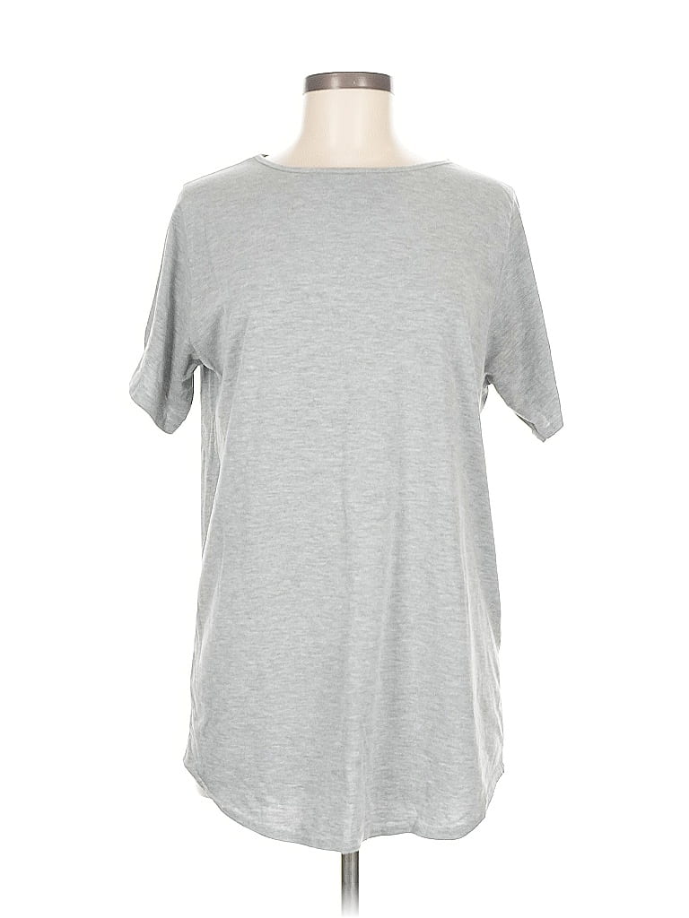 BOOHOO Pre-owned Short Sleeve T-shirt In Gray