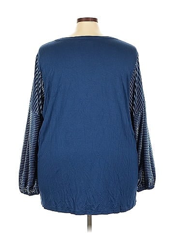 Belle By Kim Gravel Long Sleeve Blouse (view 2)