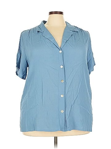 Karen Kane Short Sleeve Blouse (view 1)