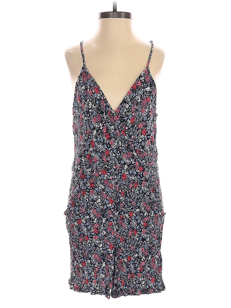 Pre-owned Market & Spruce Romper In Blue