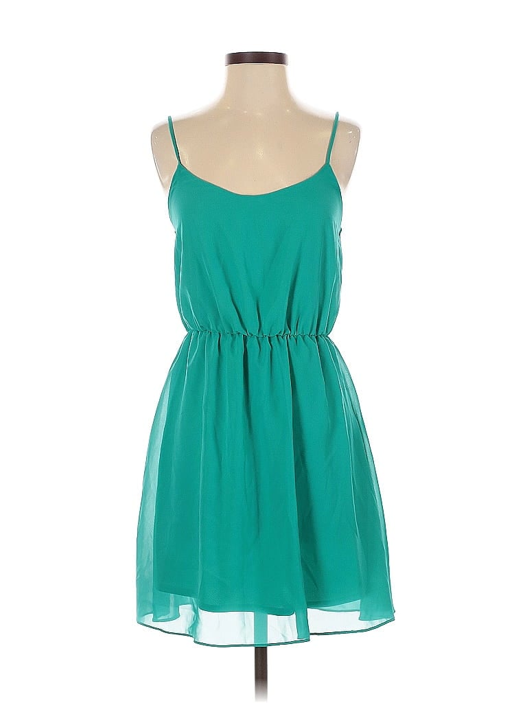 Pre-owned Charming Charlie Casual Dress In Blue