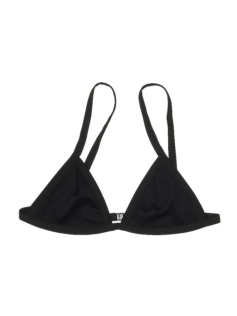 Pre-owned Assorted Brands Swimsuit Top Black Swimwear