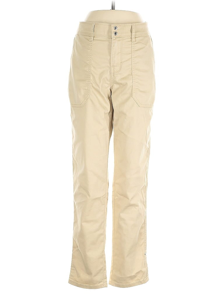 Pre-owned White House Black Market Outlet Khaki Pant In Brown