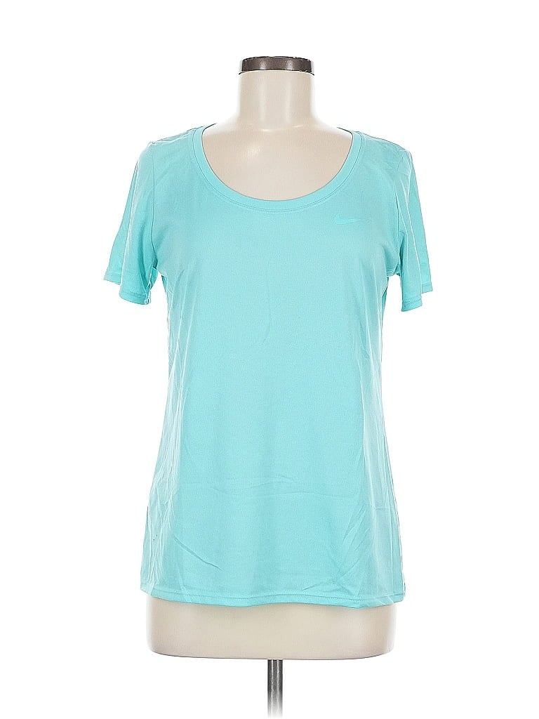 NIKE Pre-owned Active T-shirt In Blue