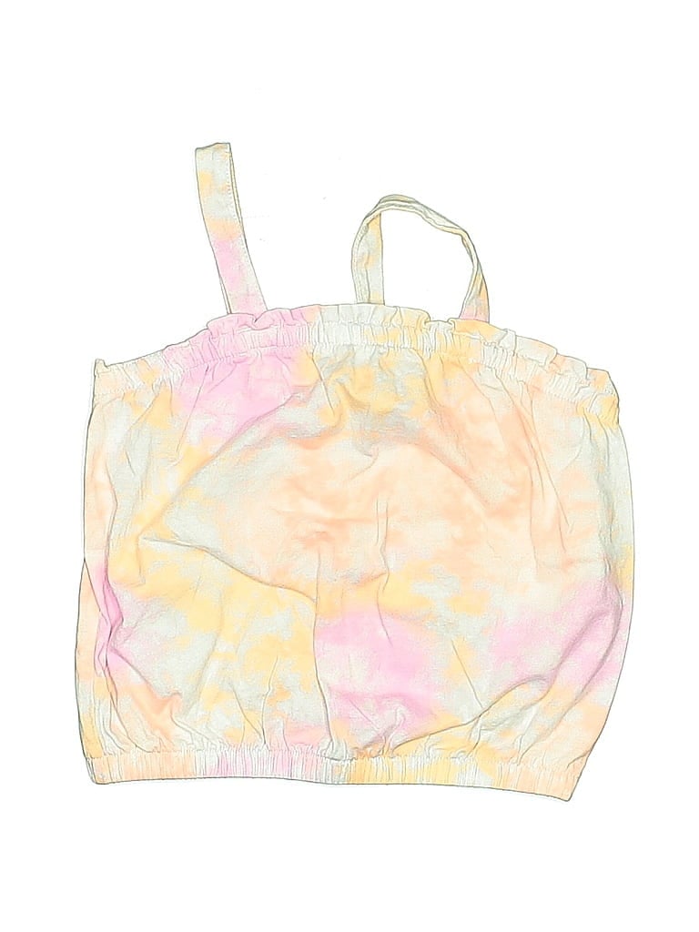 Pre-owned Oshkosh B'gosh Kids' Sleeveless Top Yellow Halter Neckline Tops