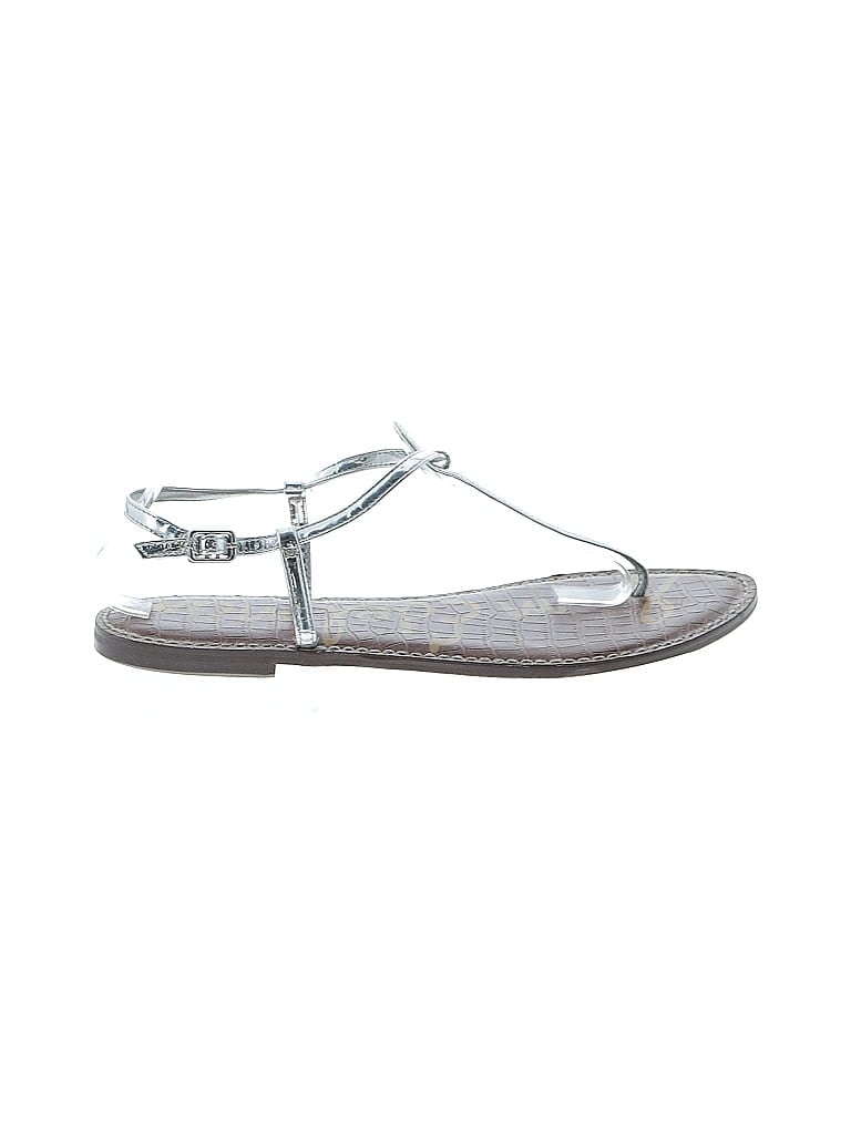 Pre-owned Sam Edelman Sandals In Silver